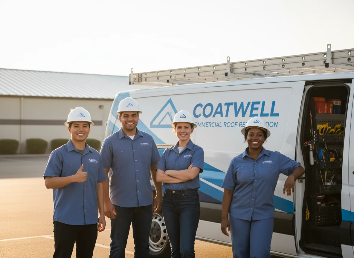 Commercial roof coating company in Greenville, RI